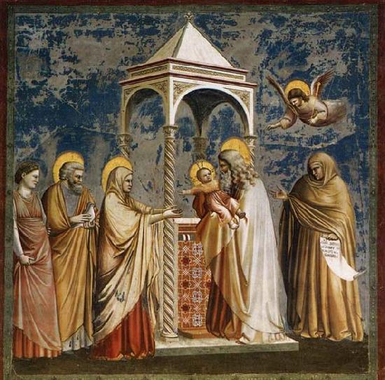 Presentation of Christ at the Temple, GIOTTO di Bondone